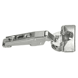Nexis 125° Opening Hinge, 45/48mm Bore Pattern, Self-Closing, Full Overlay, Nickel-Plated, Impresso