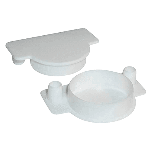 35mm Cover Cap, White, Plastic