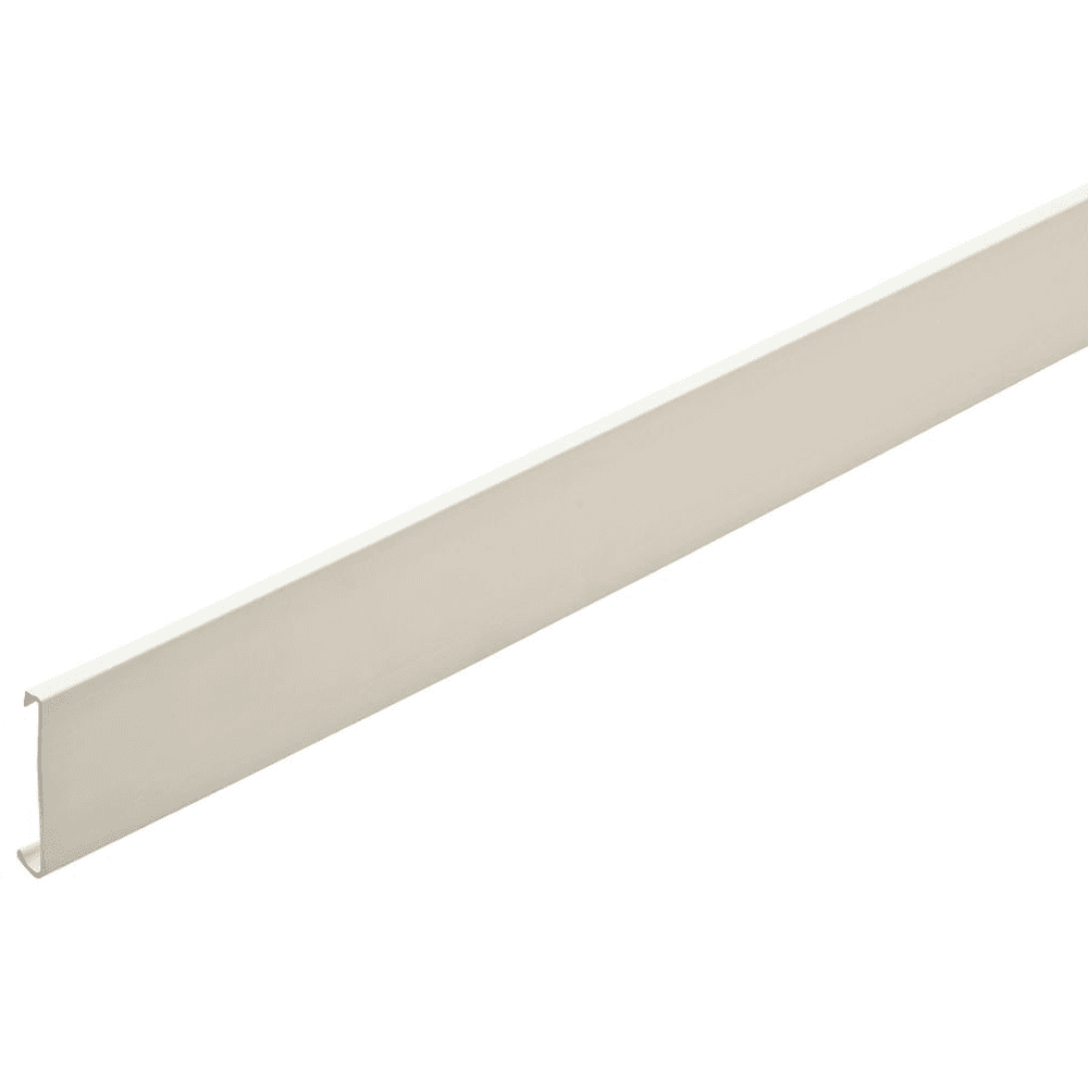 96" Suspension Rail Cover Strip, White