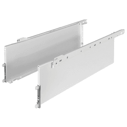 Zargen 6236 Drawer Slide with 100lb Capacity, 3/4 Extension, 6", White Epoxy, 14