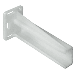 Integra Right-Hand Socket, Rear-Mount, White, 4", 250/Box