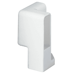 Zargen 6100 Left-Hand Corner Bracket, White