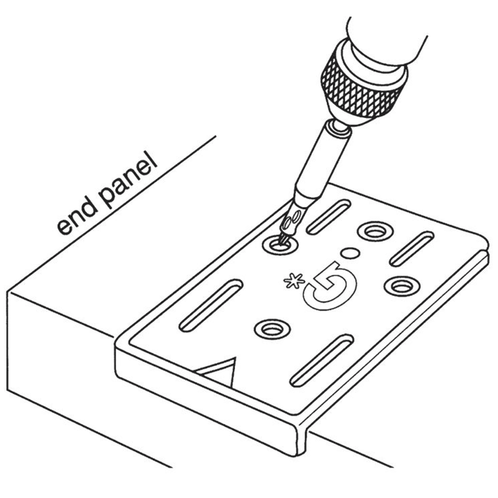 Base Plate Template, White