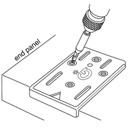 Base Plate Template, White