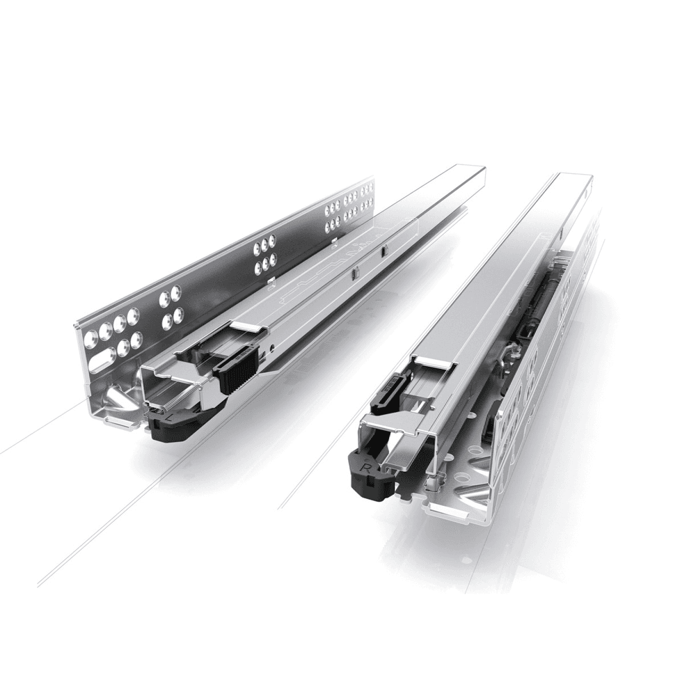 21" Dynapro 16 3D Undermount Drawer Slide for 5/8" Material, 132lb Capacity Full Extension Soft-Closing