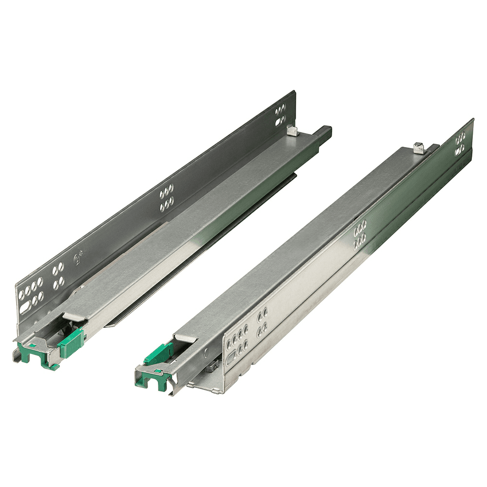 15" Dynapro 2.0 Undermount Drawer Slide for 5/8" Material, 100lb Capacity, Full Extension, Soft-Closing
