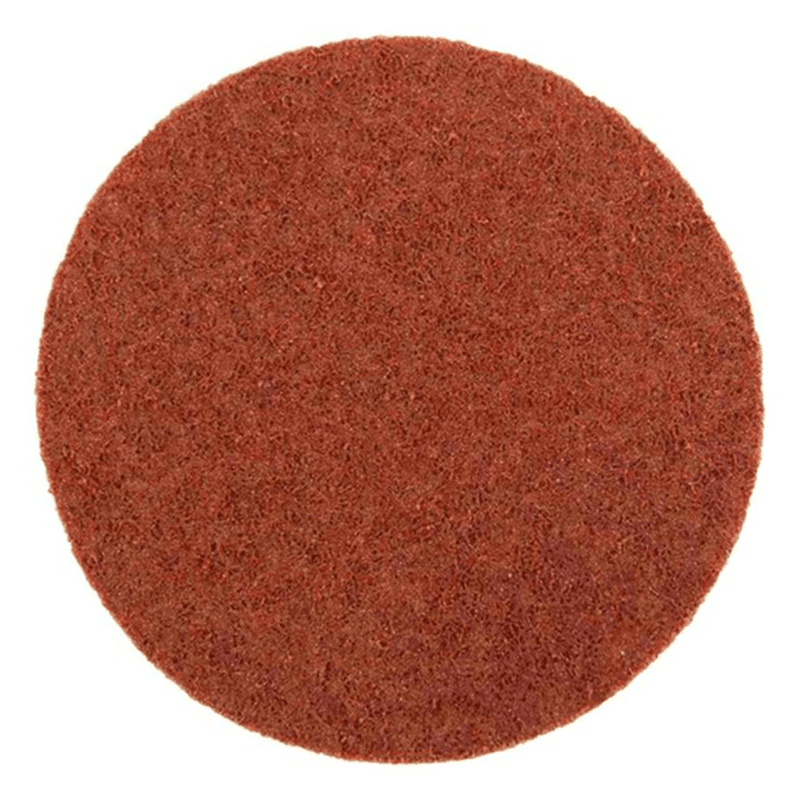 11-1/4" No Holes Non-Woven Abrasive Disc, Maroon