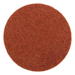 11-1/4" No Holes Non-Woven Abrasive Disc, Maroon