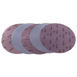 11-1/4" 400 Grit Fabramesh Hook & Loop No Holes Sanding Discs for 11" GEM Sanders, Aluminum Oxide on Fabric, Pack of 5