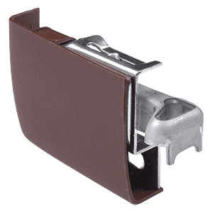 Cover Cap for Suspension Rail Bracket, Left-Hand, Black
