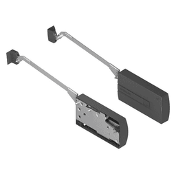 Kinvaro F-20 Spring C Bi-Fold Lifter Set, Gray, Cabinet Height 700mm - 749mm