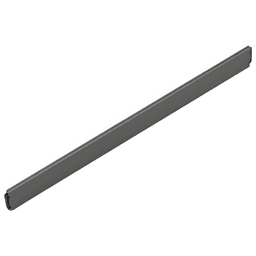 Nova Pro Divider Railing, 47" Rail W/Clip Metallic