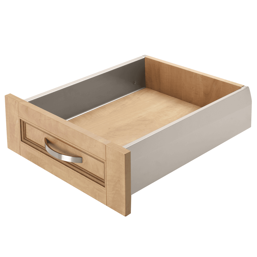 Nova Pro P920 Drawer Member Set, Full Extension, Soft-Closing, 3-1/2", Metallic, 14