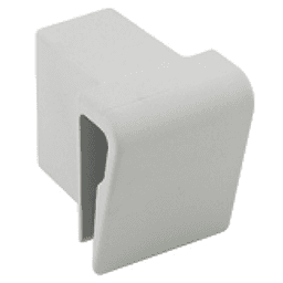 Nova Pro Scala Divider Railing Clip for Drawer Slide, Stone (100/Box)