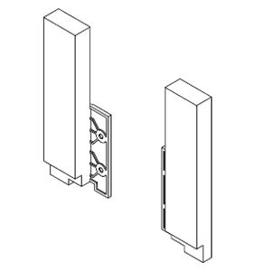 Nova Pro Scala Inset Panel Accessory Kit, Silver