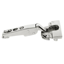 Nexis 125° Opening Hinge, 48mm Bore Pattern, Self-Closing, Full Overlay, Nickel-Plated, Impresso