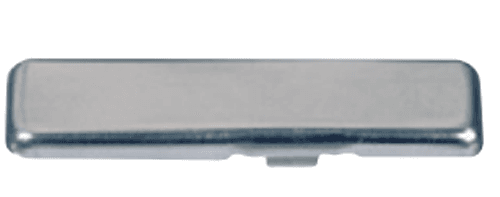 Nexis Hinge Cover Cap for Half Overlay Hinges, Nickel Plated