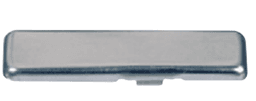 Nexis Hinge Cover Cap for Half Overlay Hinges, Nickel Plated