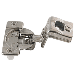 TEC 864 108° Opening Wrap-Around Face Frame Hinge, 45mm Boring Pattern, Soft-Closing, 1-5/16" Overlay, Dowelled