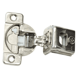 TEC 864 108° Opening Wrap-Around Face Frame Hinge, 45mm Boring Pattern, Soft-Closing, 1-1/4" Overlay, Screw-On
