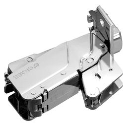 Tiomos 160° Opening Hinge, 45mm Bore Pattern, Soft-Closing, Full Overlay, Nickel-Plated, Screw-On