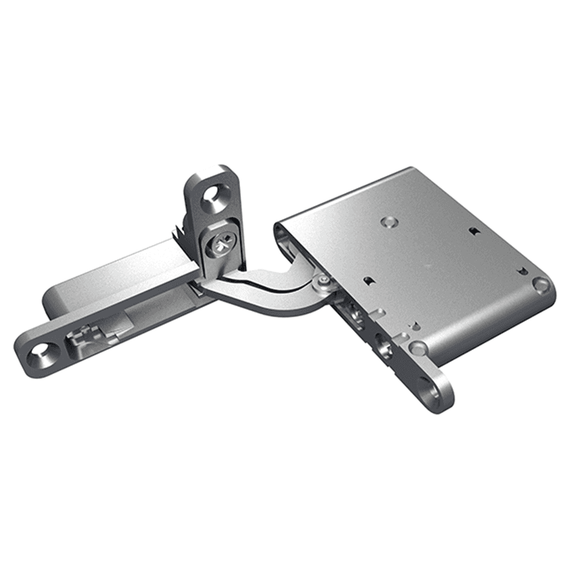 Tiomos H Invisible 105° Opening Hinge, Nickel-Plated