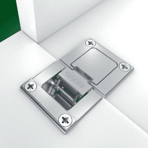 Tiomos Flap 90° Opening Hinge for 22-28mm Flap Thickness, Night