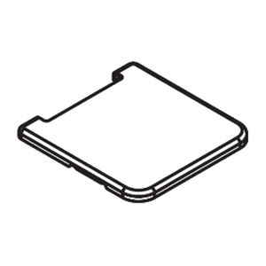 Steel Cover Cap for Tiomos Flap Hinge, Night