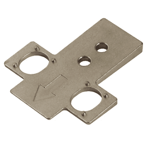 Tiomos +5° Spacer for Screw Fixing, Nickel-Plated