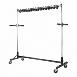 Stock Rolling Rack with 16 Fixed Mounts