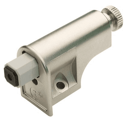 UniSoft Universal Soft-Close Adapter, Nickel-Plated, Polybag
