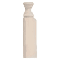 1-7/8" x 8" Adjust-A-Trim Split Column Block/Cap, Pine