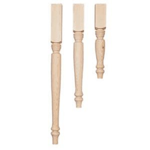 15-1/4" High Country Table Leg, Oak