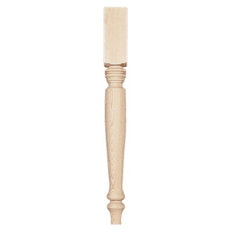 2-1/4" Wide x 21-1/4" High Country Table Leg, Cherry