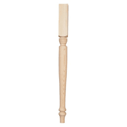 2-1/4" Wide x 29" High Country Table Leg, Cherry
