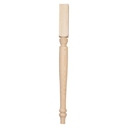 2-1/4" Wide x 29" High Country Table Leg, Pine