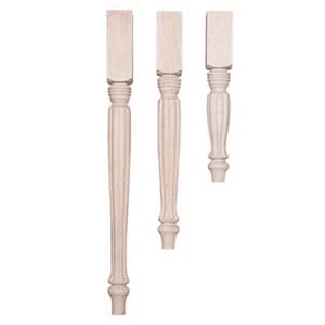 29" High Country French Table Leg, Maple
