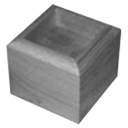 6-1/2" Kitchen Turning Extension, Cherry