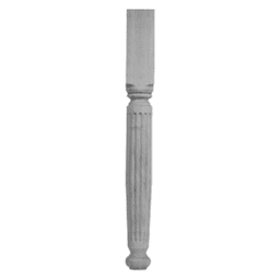 35-1/4" Cologne Fluted Split Turning, Cherry