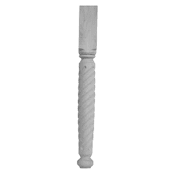 35-1/4" Cologne Rope Split Turning, Cherry