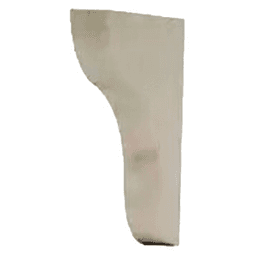 1-3/4" Basic Small Bar Bracket Corbel, Maple