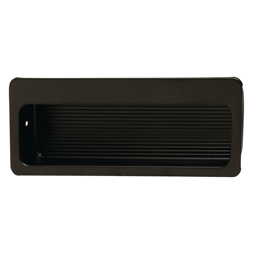 100mm Flush Pull, Matte Black