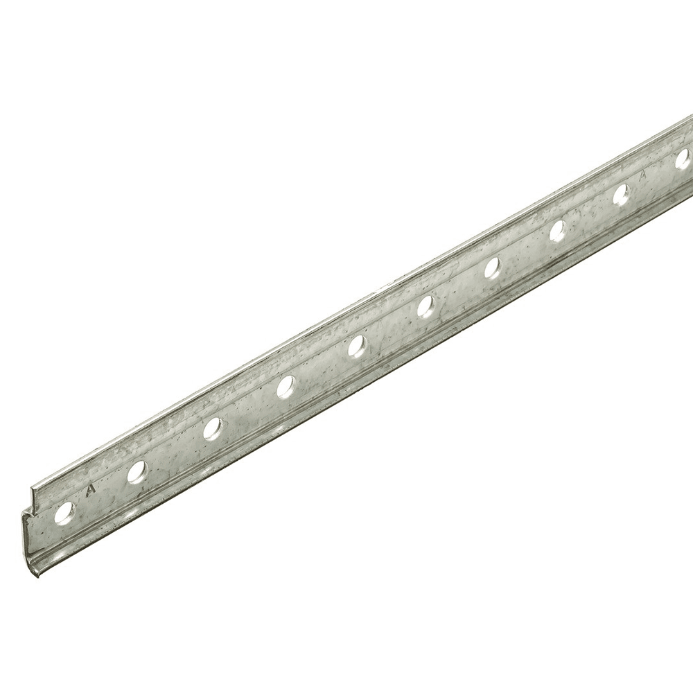 97" Wall Rail Cover Strip, Zinc Plated
