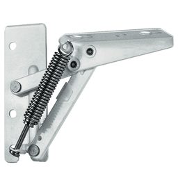 Left Hand Swingtop II Lift Stay with Adjustable Spring, White Epoxy Coated