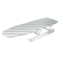 20" No-Door Ironing Board, White Finish