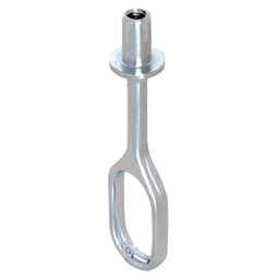 5/8" Long Top Mount Wardrobe Center Bracket, Chrome Finish