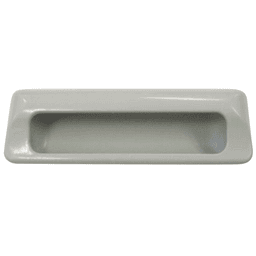 4-5/8" Flush Pull, Gray