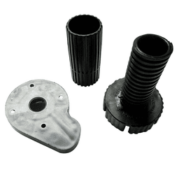 Cabinet Leveler Socket Kit, Black
