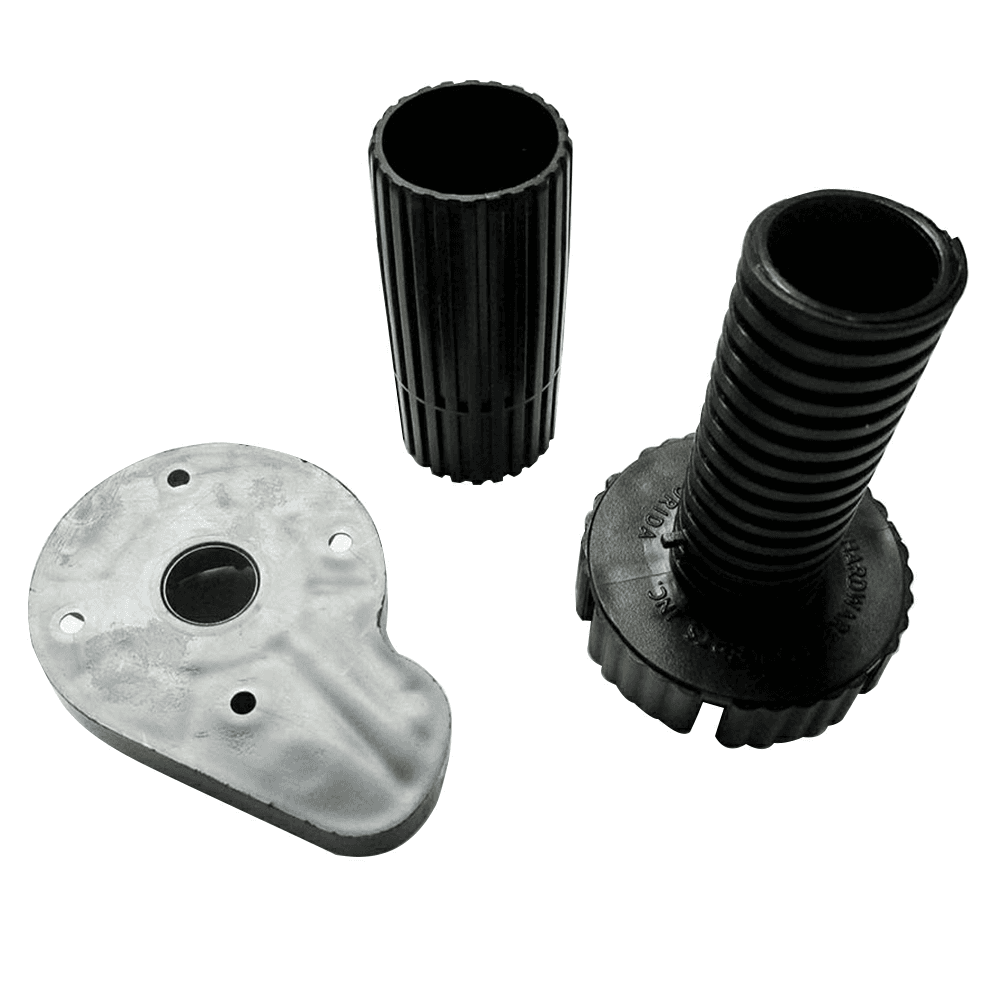 Cabinet Leveler Socket Kit with 13/16" Dowel, Black