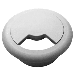 50mm Wire Grommet, Gray, Plastic